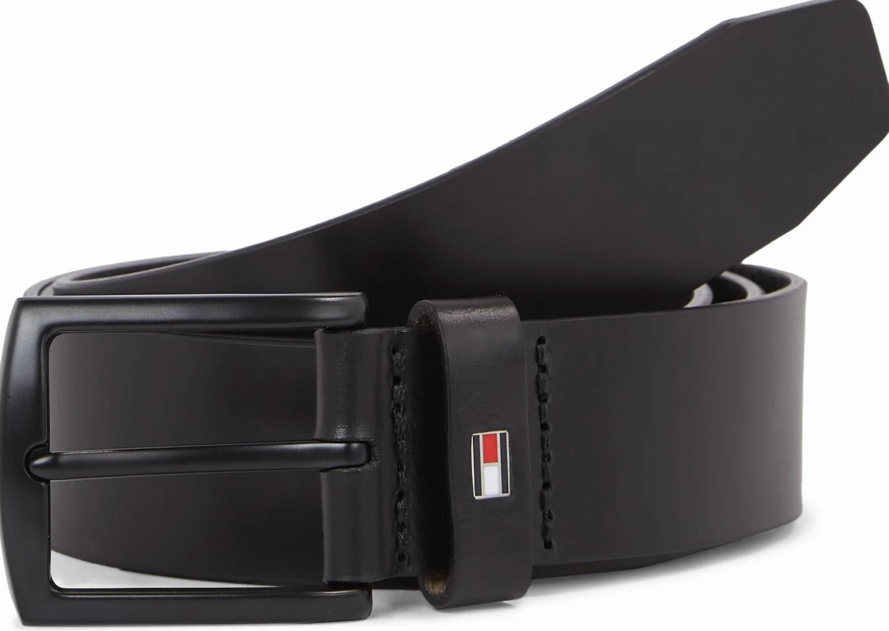 Tommy Hilfiger Cintura Uomo Denton Matte 3.5 Cintura in Pelle